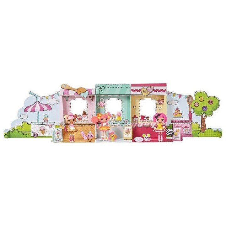 Mini Lalaloopsy - Coffret Multiple - 3 Petites Poupées 7,6 cm - Sweet