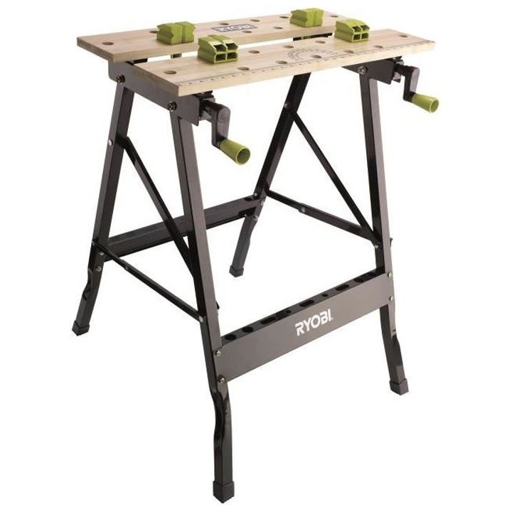 RYOBI Etabli pliable RWB01 avec 100 kg de charge maximale