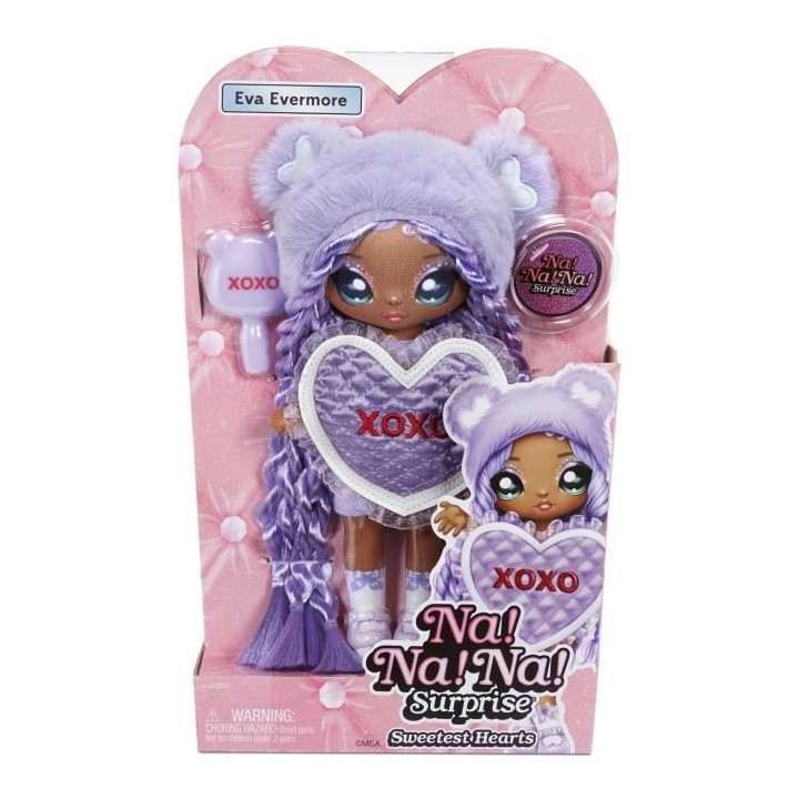Na! Na! Na! Surprise - Sweetest Hearts Eva Evermore - Poupée en Tissu