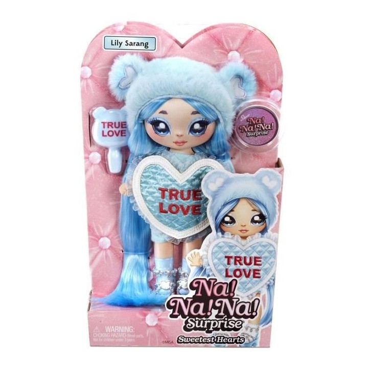 Na! Na! Na! Surprise - Sweetest Hearts Lily Sarang - Poupée en Tissu