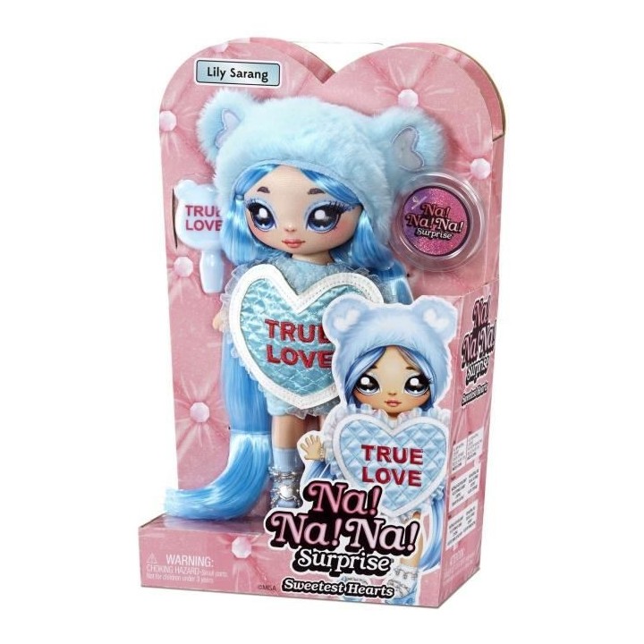 Na! Na! Na! Surprise - Sweetest Hearts Lily Sarang - Poupée en Tissu