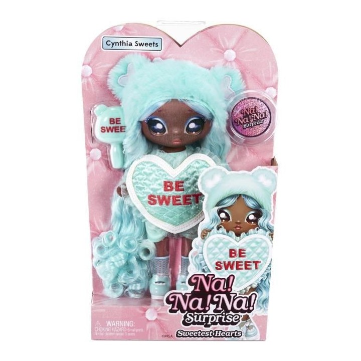 Na! Na! Na! Surprise - Sweetest Hearts Cynthia Sweets - Poupée en Tis