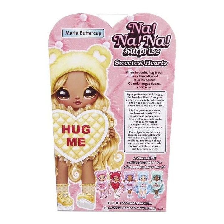 Na! Na! Na! Surprise - Sweetest Hearts Maria Buttercup - Poupée en Ti