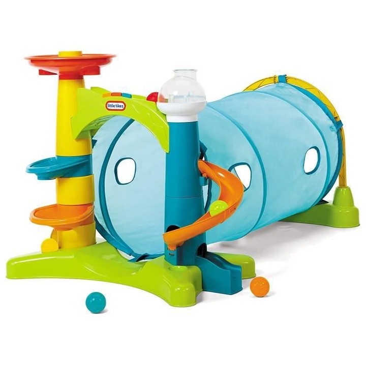 Little Tikes - Tunnel d'Activités 2 en 1 - De 1 a 3 ans