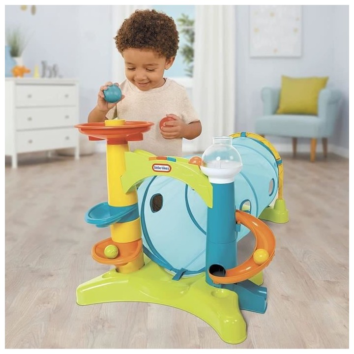Little Tikes - Tunnel d'Activités 2 en 1 - De 1 a 3 ans