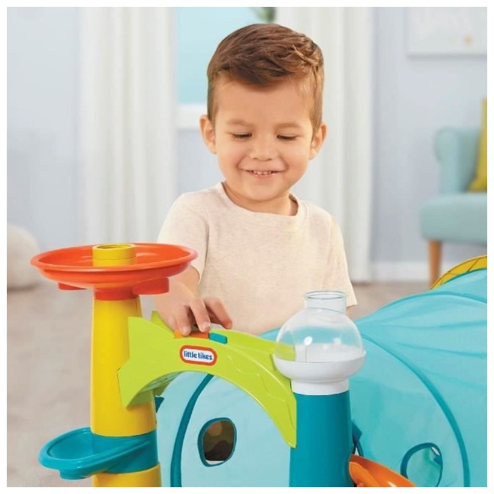 Little Tikes - Tunnel d'Activités 2 en 1 - De 1 a 3 ans
