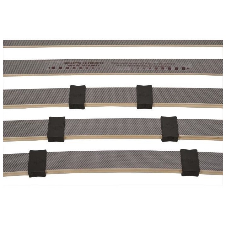 SEDAC NEOLLAT 5 - Sommier - 160 x 200 - Cadre a lattes - 5 zones de co