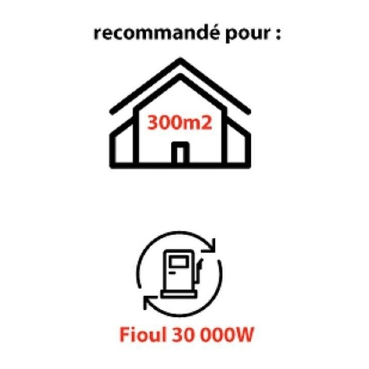 MECAFER Chauffage de chantier / Canon a air chaud Diesel / Fioul avec
