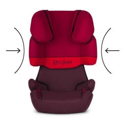 CYBEX Solution X-Fix Siege auto Isofix Groupe 2/3 - Rumba Red