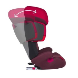 CYBEX Solution X-Fix Siege auto Isofix Groupe 2/3 - Rumba Red