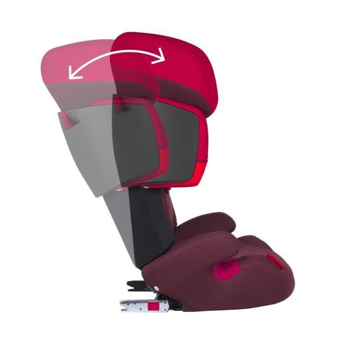 CYBEX Solution X-Fix Siege auto Isofix Groupe 2/3 - Rumba Red