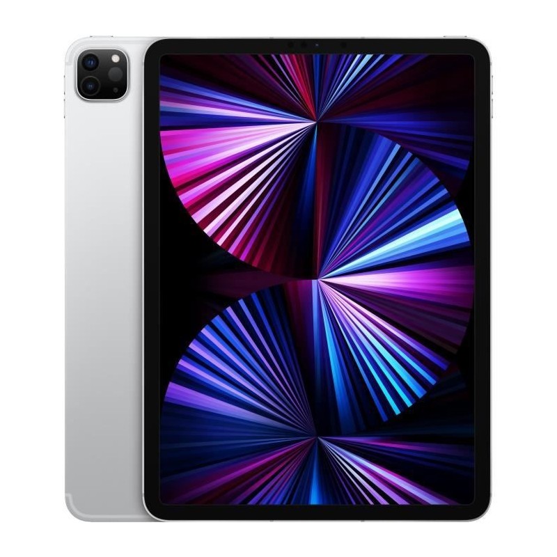 Apple - iPad Pro (2021) - 11'' - Wifi + Cellulaire - 256 Go - Argent