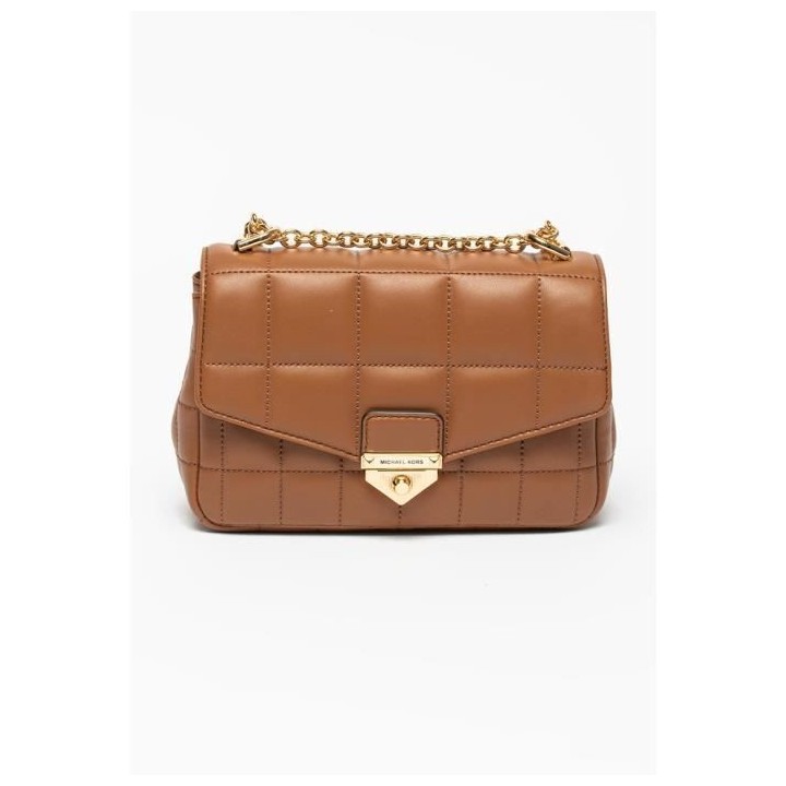 Michael Kors Petit sac porté épaule Soho en cuir matelassé Violet