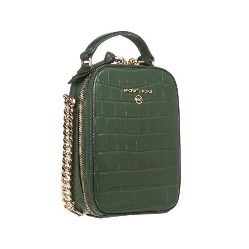 Michael Kors Jet Set Charm Sac pour téléphone Vert