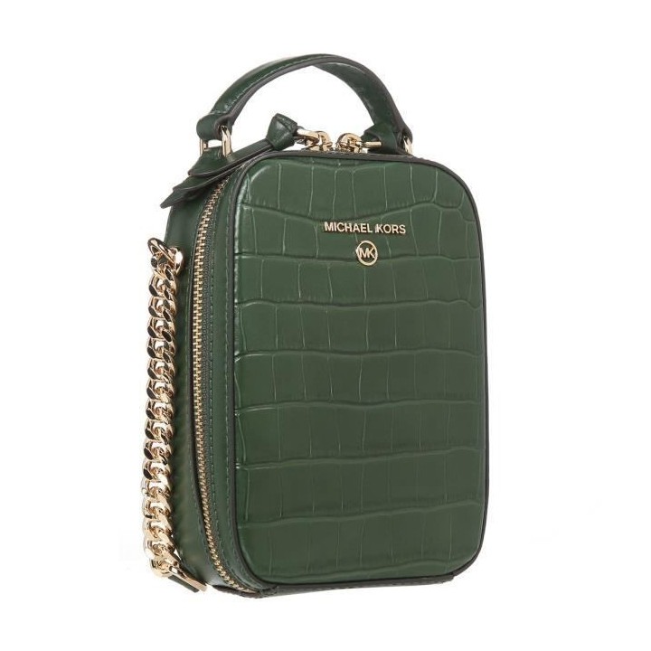 Michael Kors Jet Set Charm Sac pour téléphone Vert