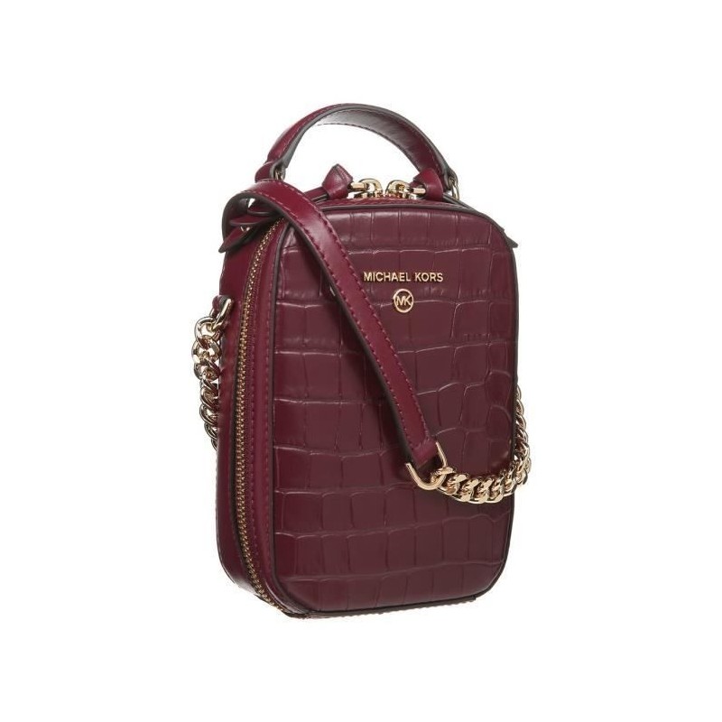 Michael Kors Jet Set Charm Sac pour téléphone Violet