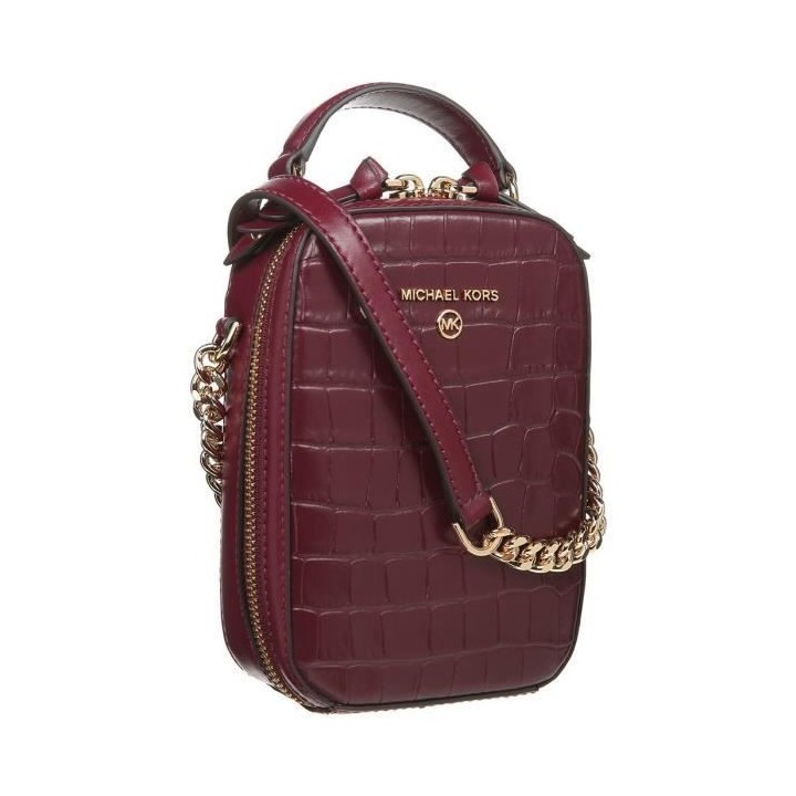 Michael Kors Jet Set Charm Sac pour téléphone Violet