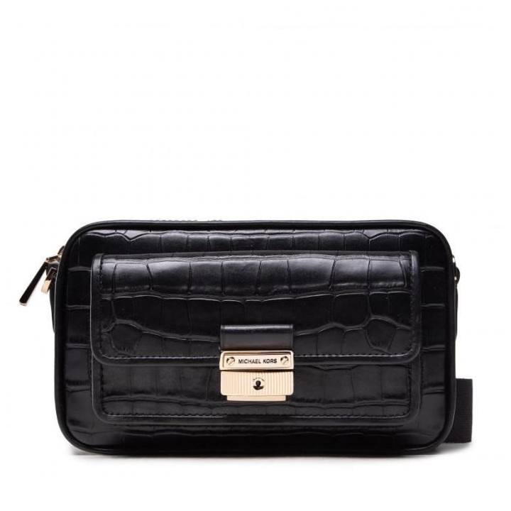 Michael Kors Sac pour appareil photo Bradshaw de taille moyenne en cui