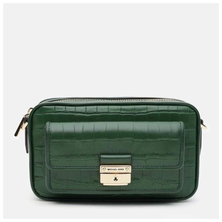 Michael Kors Sac pour appareil photo Bradshaw de taille moyenne en cui