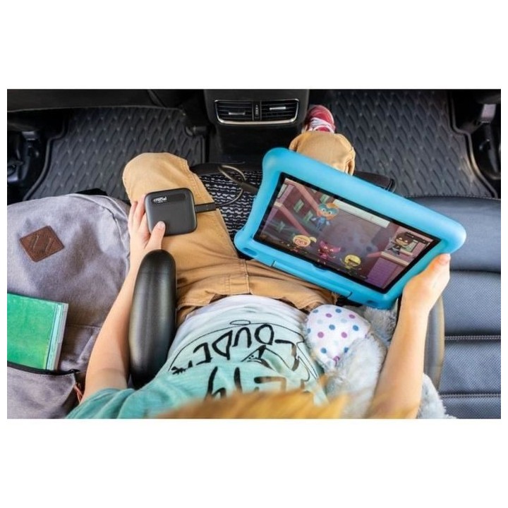 SSD Externe - CRUCIAL - X6 Portable SSD - 500Go - USB-C (CT500X6SSD9)