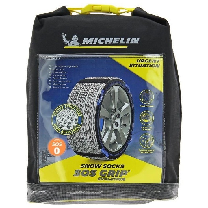 MICHELIN - Chaussette a neige - S.O.S. GRIP EVOLUTION 0