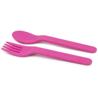 MILL'O BÉBÉ - SET Couverts ( CUILLERE, FOURCHETTE) 100% BIOSOURCÉE