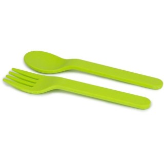 MILL'O BÉBÉ - SET Couverts ( CUILLERE, FOURCHETTE) 100% BIOSOURCÉE