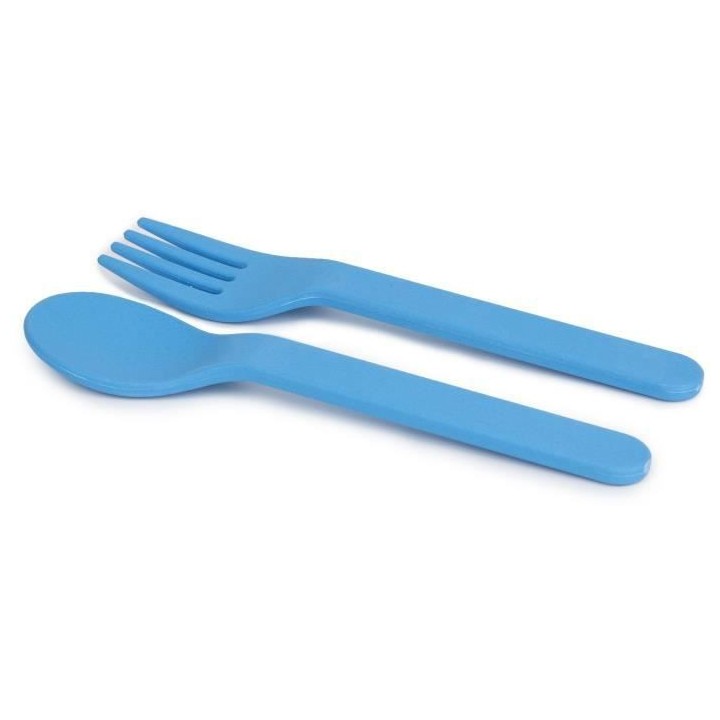 MILL'O BÉBÉ - SET Couverts ( CUILLERE, FOURCHETTE) 100% BIOSOURCÉE