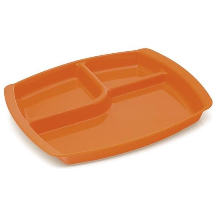 Mill'O Bébé - Plateau 3 compartiments - Polypropylene, fabriqué en