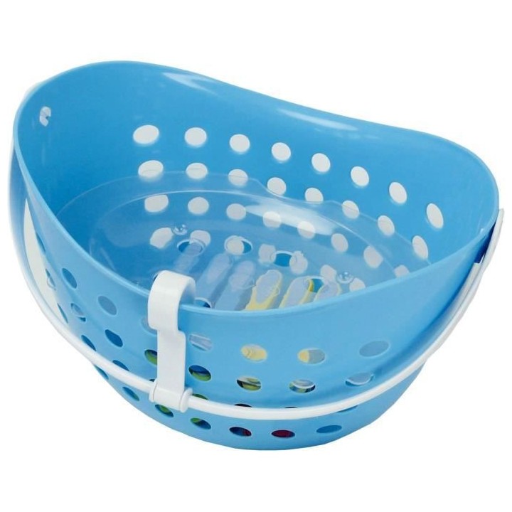 MINKY L7562524 Panier a pinces a linge + 24 pinces antiglissantes