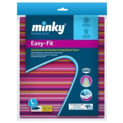 MINKY Housse de table a repasser easy-fit 122x43 cm