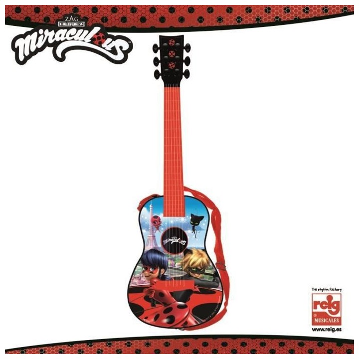 MIRACULOUS/LADYBAG Guitare électrique - A piles
