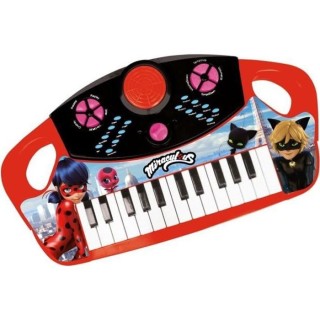 MIRACULOUS LADYBUG Piano électronique a 25 touches - 8 mélodies - 8