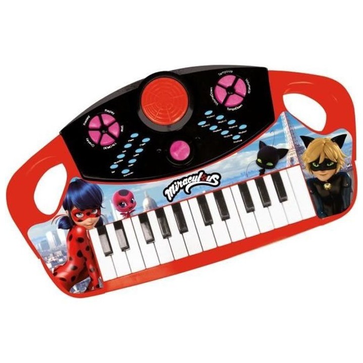 MIRACULOUS LADYBUG Piano électronique a 25 touches - 8 mélodies - 8
