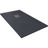 ONDEE - Receveur NOLA - Découpable - 90x160cm - Résine - Gris anthracite - Extra-plat