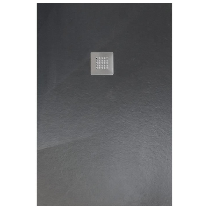 ONDEE - Receveur NOLA - Découpable - 90x160cm - Résine - Gris anthra