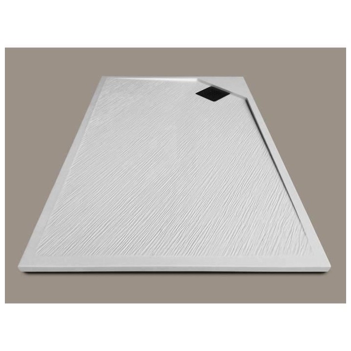 MITOLA Receveur de douche rectangulaire a poser Oasis - 120 x 80 cm -