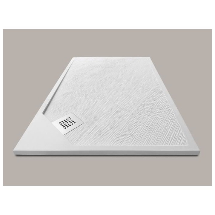 MITOLA Receveur de douche rectangulaire a poser Oasis - 120 x 80 cm -