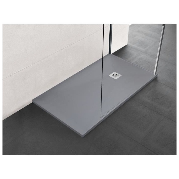 MITOLA Receveur de douche rectangulaire a poser Liwa - 120 x 80 cm - R