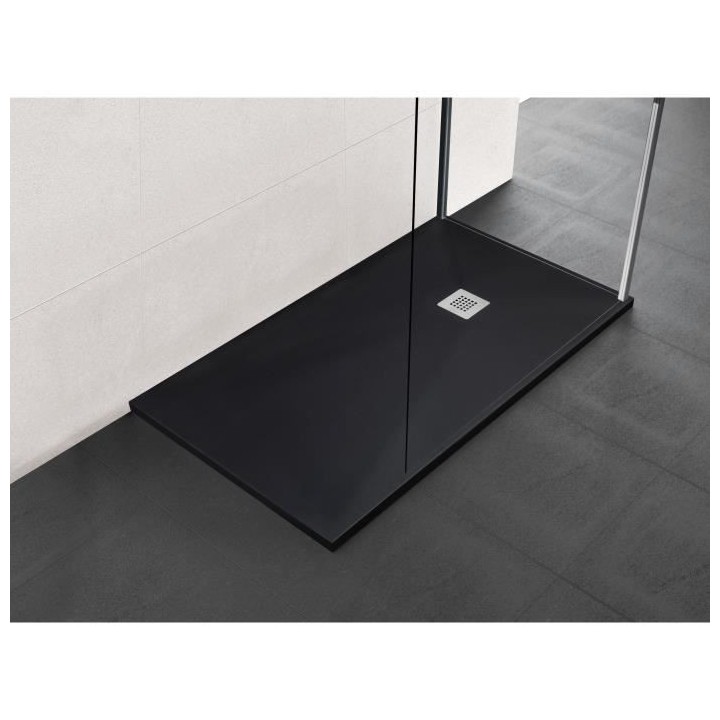 MITOLA Receveur de douche rectangulaire a poser Liwa - 120 x 80 cm - R