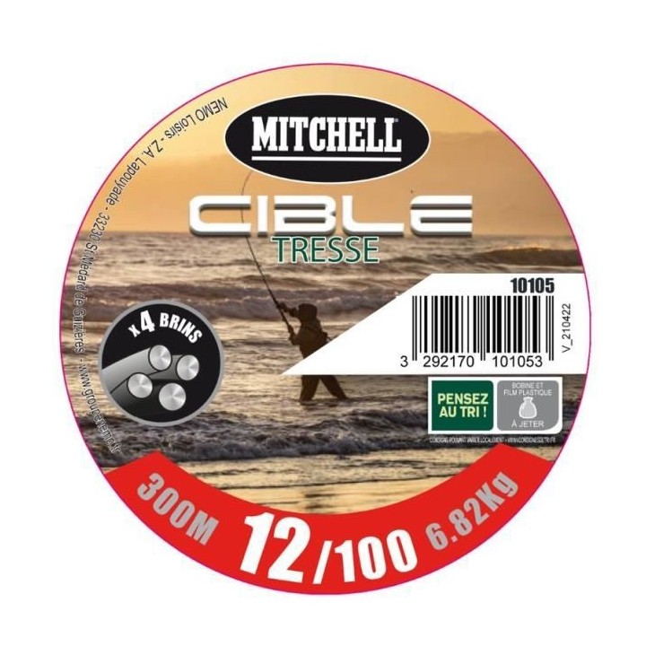 MITCHELL - Tresse 300 m - 17/100