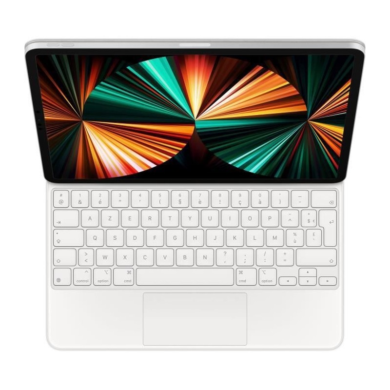 Magic Keyboard pour iPad Pro 11 pouces (3? génération) et iPad Air (4? génération) - Français - Blanc