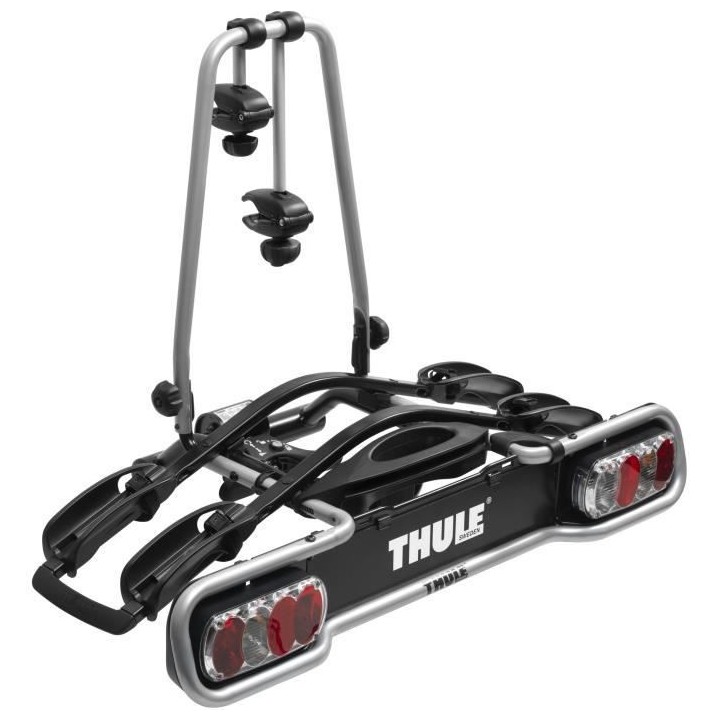 THULE - Porte-vélos pour 2 vélos - EuroRide - Plateforme sur boule d