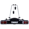 THULE - Porte-vélos pour 2 vélos - EuroRide - Plateforme sur boule d'attelage - 13 broches