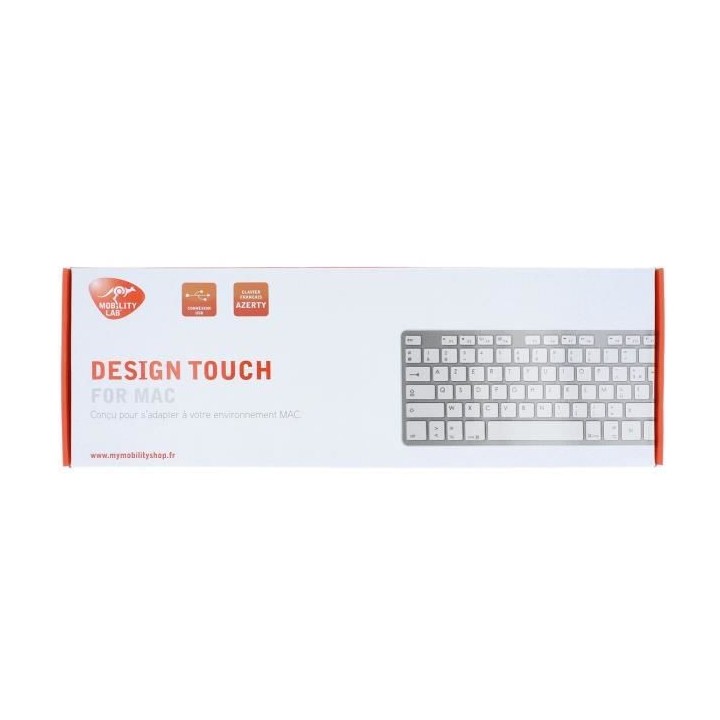 Mobility Lab clavier Design Touch Mac ML300368 - AZERTY