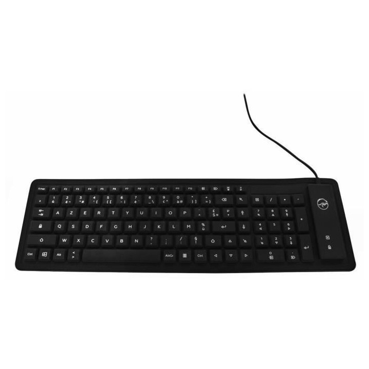 Mobility Lab clavier flexible, waterproof, étanche et enroulable ML30