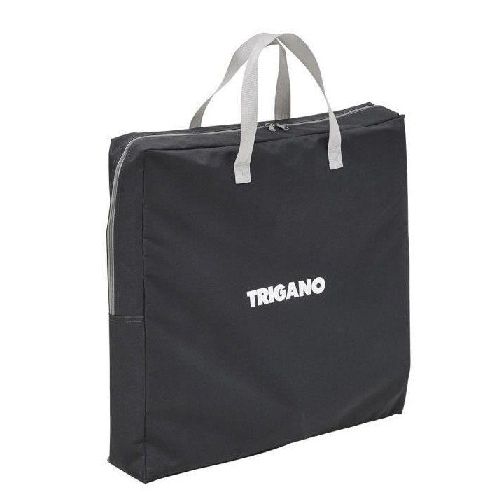 TRIGANO Meuble de rangement pliant - Gris et noir