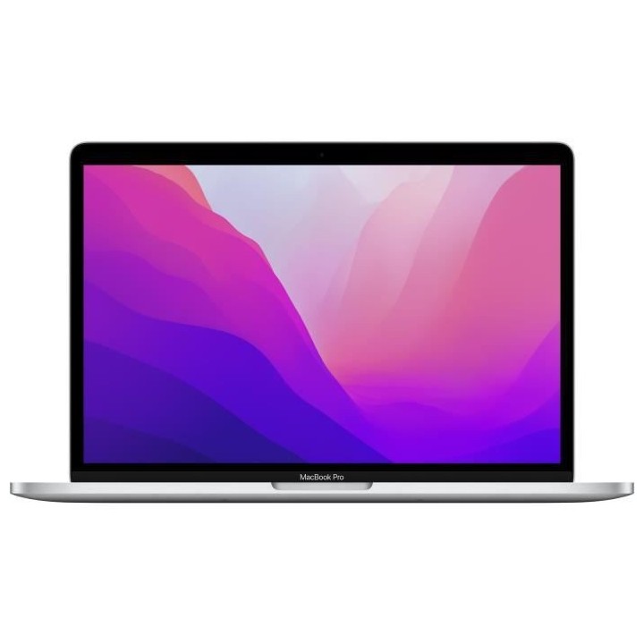 Apple - 13.3 MacBook Pro M2 - RAM 8Go - Stockage 256Go - Argent - AZER