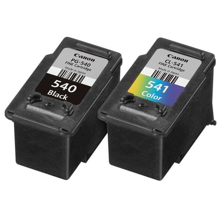 CANON Pack 2 cartouches d'encre PG-540/CL-541 Noir + Couleur