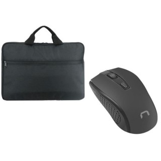 Sacoche MOBILIS Basic Netcover 14-16'' - Black + souris sans fils Nate